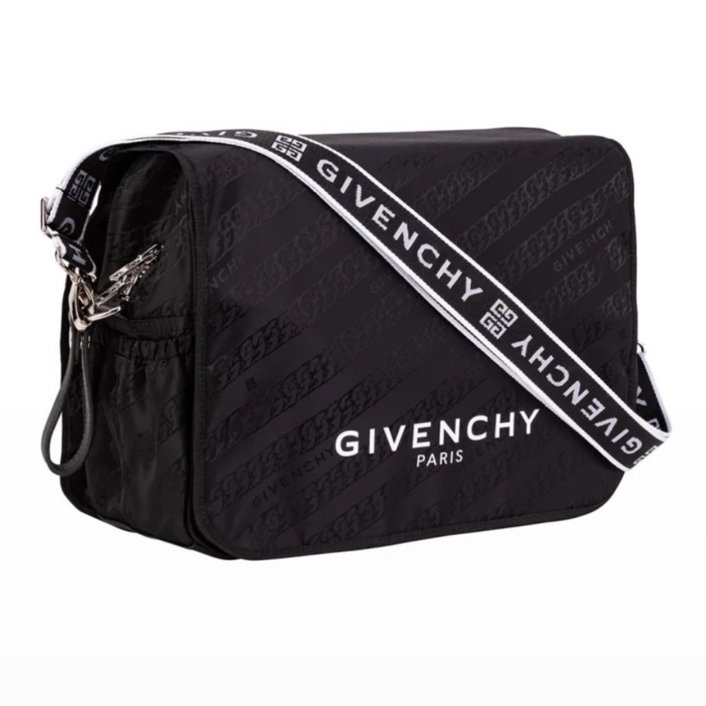 Givenchy Black Baby Bag with Monogram Design